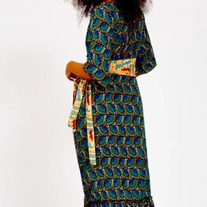 Gorgeous Silk & Salt Journey Maxi Wrap Dress